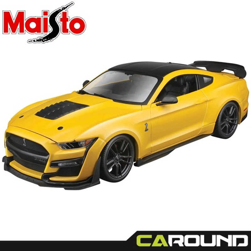 오토모듬 마이스토 1:18 포드 머스탱 쉘비 GT500 - 옐로우
