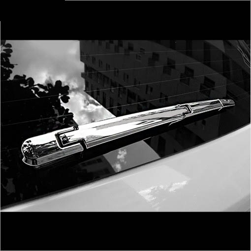 [렉스탑] 현대 베뉴 전용 리어와이퍼 커버 스크레치방지 카본 몰딩 인테리어 악세사리 자동차 튜닝용품