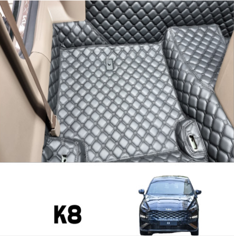 k8 전용 모노륨 썬샤인 엠보싱 바닥매트 바닥장판 블랙/골드