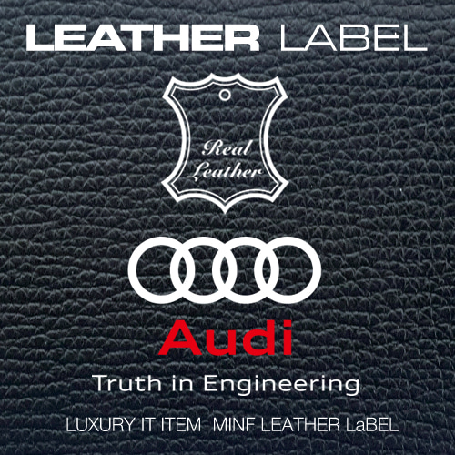 미니에프 MFLL 16 - AUDIi Leather Label / 주차번호판