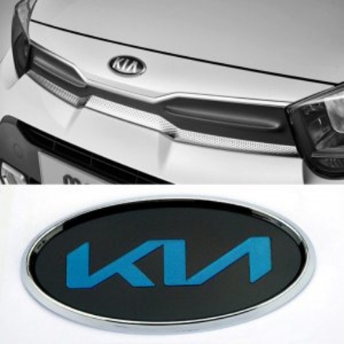 오토모듬 ArtX 모닝 어반 기아(KIA) 신형 로고 순정교체형 엠블렘(그릴/트렁크 엠블럼)