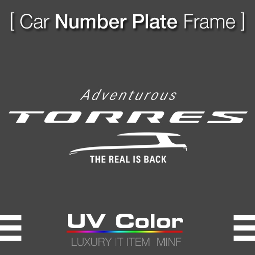 오토모듬 미니에프 MUNP24 - TORRES(토레스) Number Plate Frame 주차번호판
