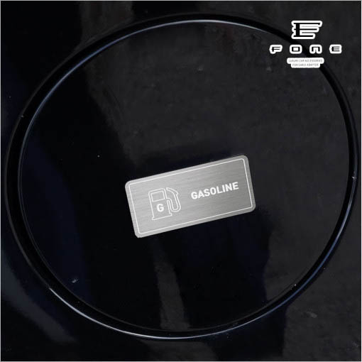 오토모듬 더뉴 팰리세이드 튜닝 용품 주유구 혼유방지 엠블럼 알루미늄