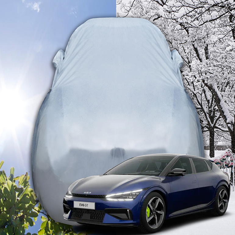 오토모듬 기아 EV6 GT 메이빈 초경량 바디커버 숨쉬는 오염물질 자외선 차단 자동차커버(보관가방 증정)