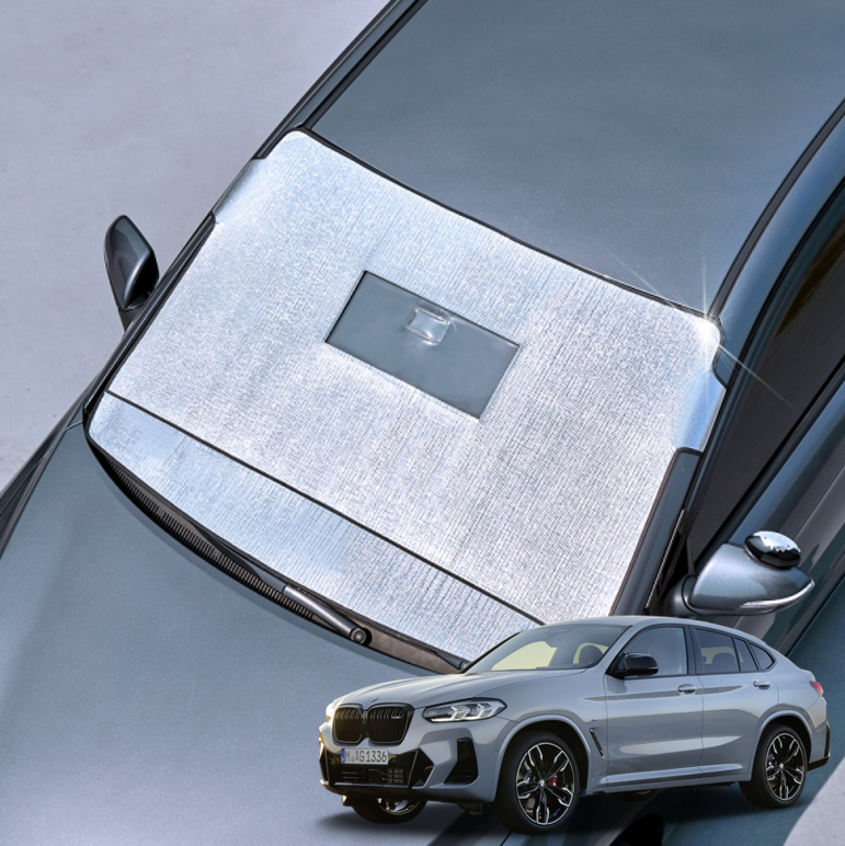 오토모듬 BMW X4 F26 G02 원터치 완전방수 사계절 앞유리 양면 와이퍼 보호 앞창가리개 자외선차단 햇빛가리개 성에방지