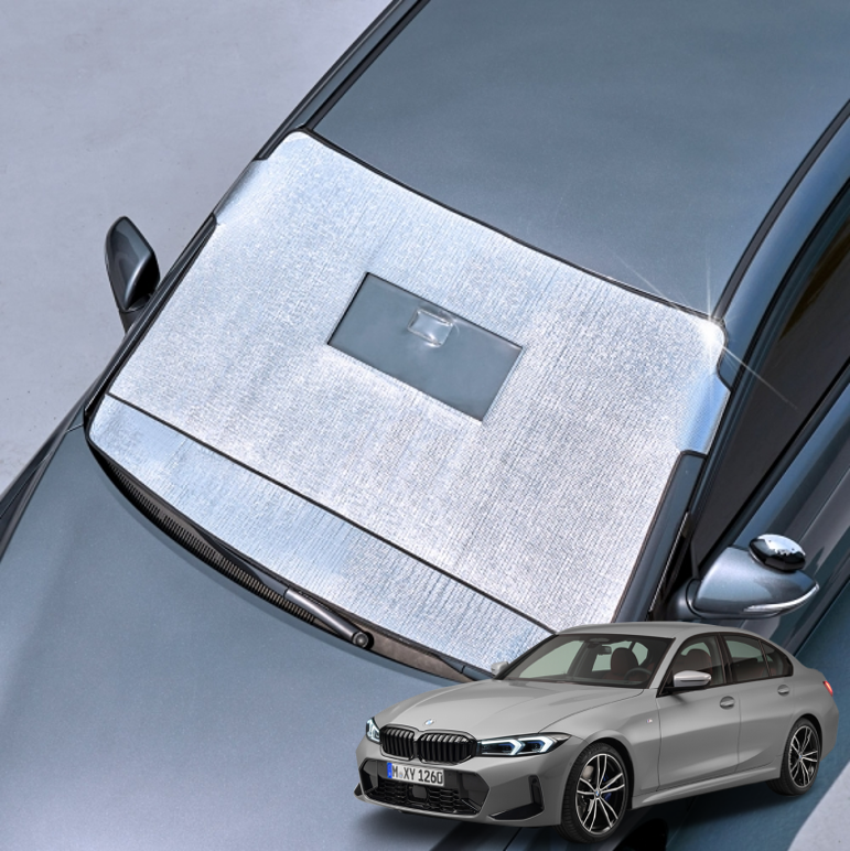 오토모듬 BMW 3시리즈 투어링 컨버터블 E90 E93 E92 F30 F31 F80 G20 원터치 완전방수 사계절 앞유리 양면 와이퍼 보호 앞창가리개 자외선차단 햇빛가리개 성에방지